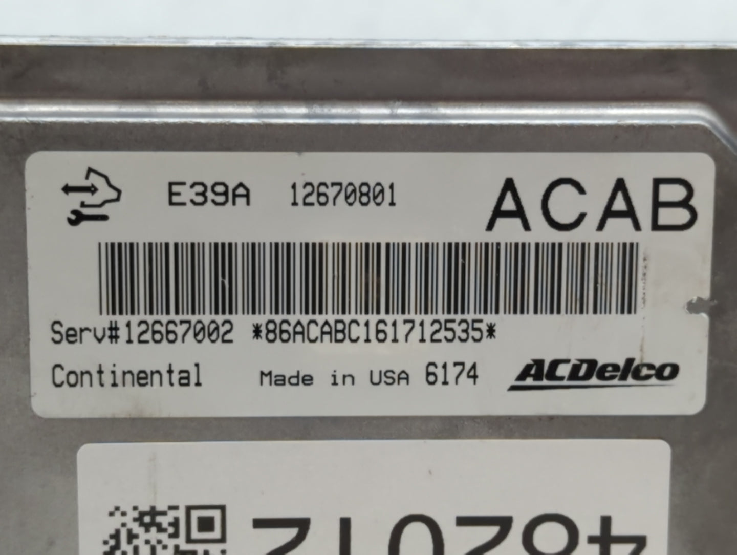 2017 Gmc Terrain PCM Engine Control Computer ECU ECM PCU OEM P/N:12666070 12667189, 12667002, 12708794 Fits Fits 2018 2019 2