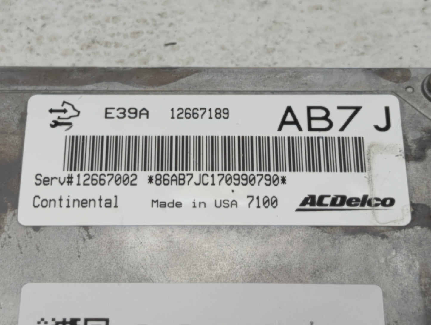 2017 Gmc Terrain PCM Engine Control Computer ECU ECM PCU OEM P/N:12667002 12667189 Fits Fits 2018 2019 2020 OEM Used Auto Pa