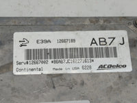 2017 Gmc Terrain PCM Engine Control Computer ECU ECM PCU OEM P/N:12667189 12667002 Fits Fits 2018 2019 2020 OEM Used Auto Pa