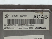2017 Gmc Terrain PCM Engine Control Computer ECU ECM PCU OEM P/N:12670801 Fits Fits 2018 2019 2020 OEM Used Auto Parts - Oem