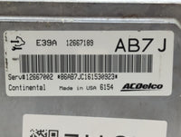 2017 Gmc Terrain PCM Engine Control Computer ECU ECM PCU OEM P/N:12667189 Fits Fits 2018 2019 2020 OEM Used Auto Parts - Oem