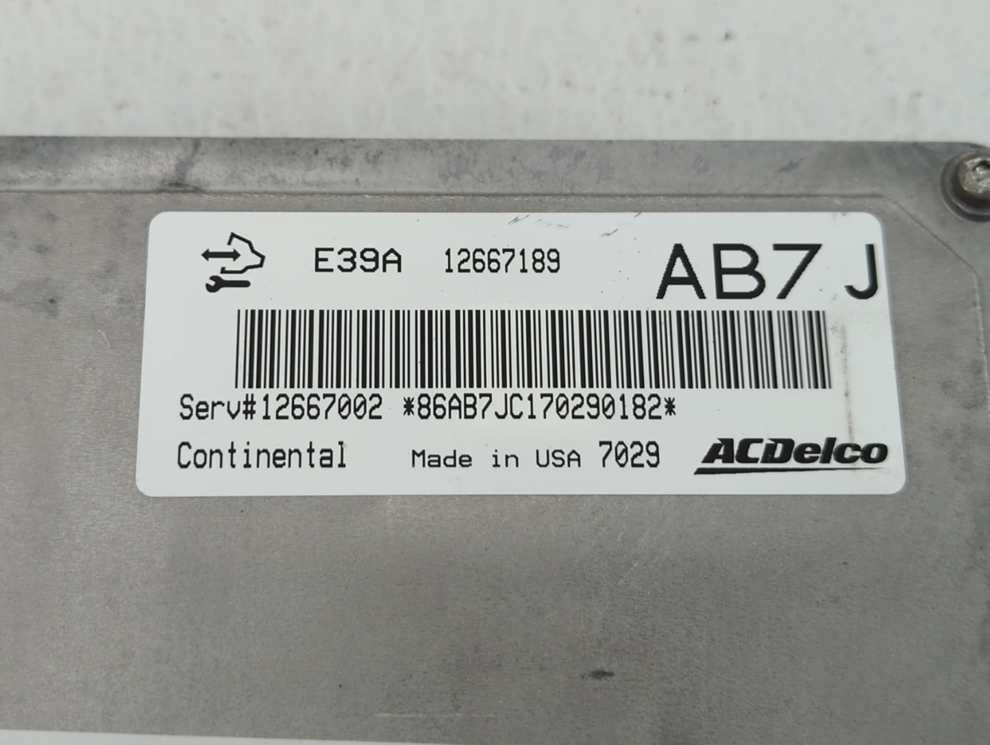 2017 Gmc Terrain PCM Engine Control Computer ECU ECM PCU OEM P/N:12667189 Fits Fits 2018 2019 2020 OEM Used Auto Parts - Oem