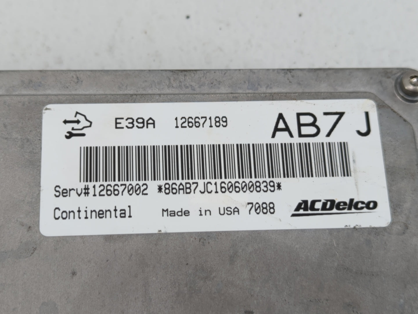 2017 Gmc Terrain PCM Engine Control Computer ECU ECM PCU OEM P/N:12667189 Fits Fits 2018 2019 2020 OEM Used Auto Parts - Oem