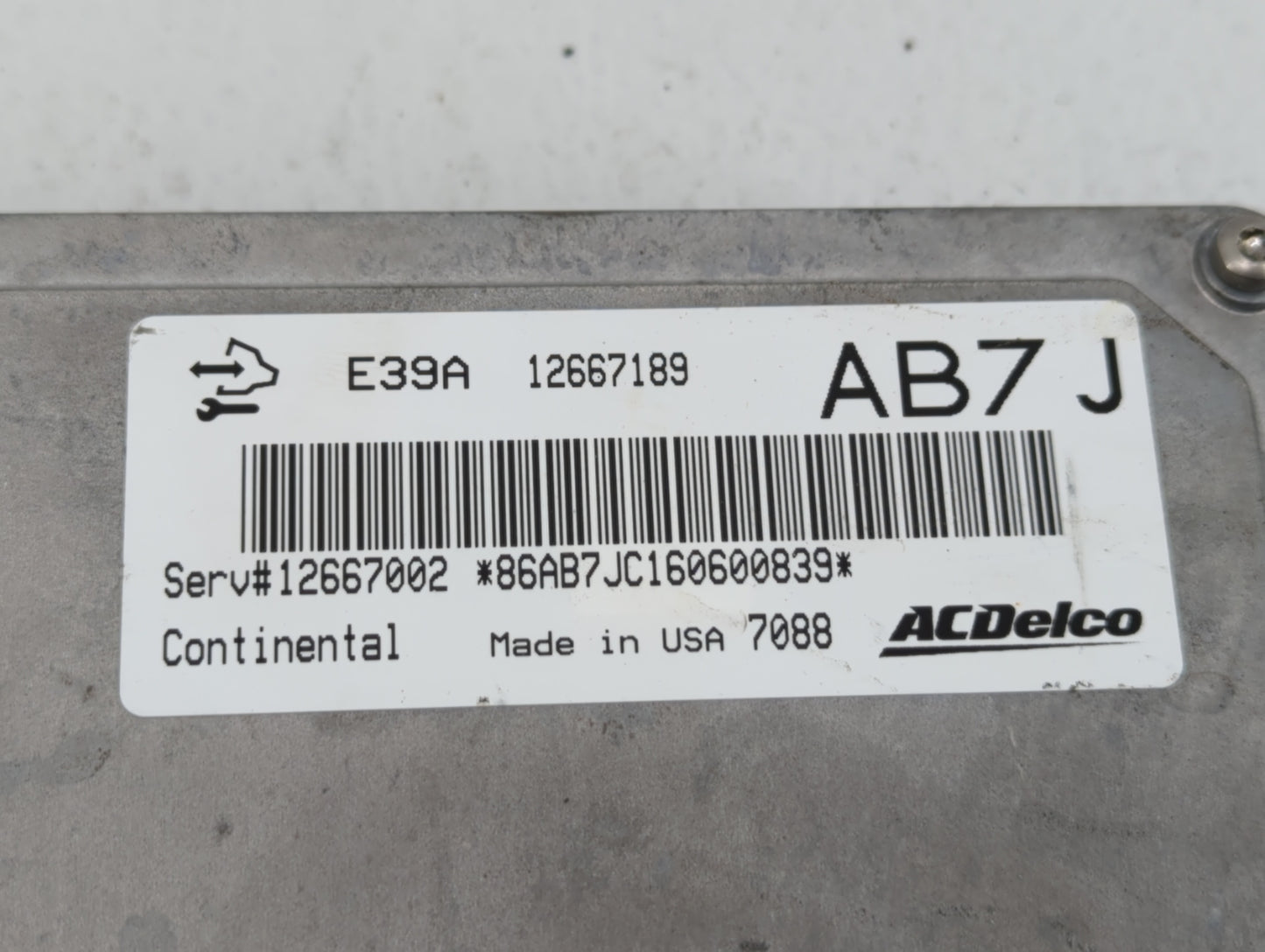 2017 Gmc Terrain PCM Engine Control Computer ECU ECM PCU OEM P/N:12667189 Fits Fits 2018 2019 2020 OEM Used Auto Parts - Oem