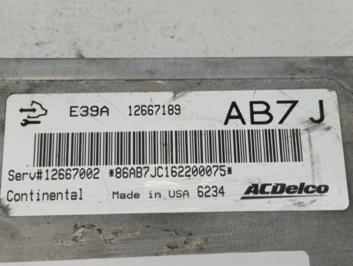 2017 Gmc Terrain PCM Engine Control Computer ECU ECM PCU OEM P/N:12667189 Fits Fits 2018 2019 2020 OEM Used Auto Parts - Oem