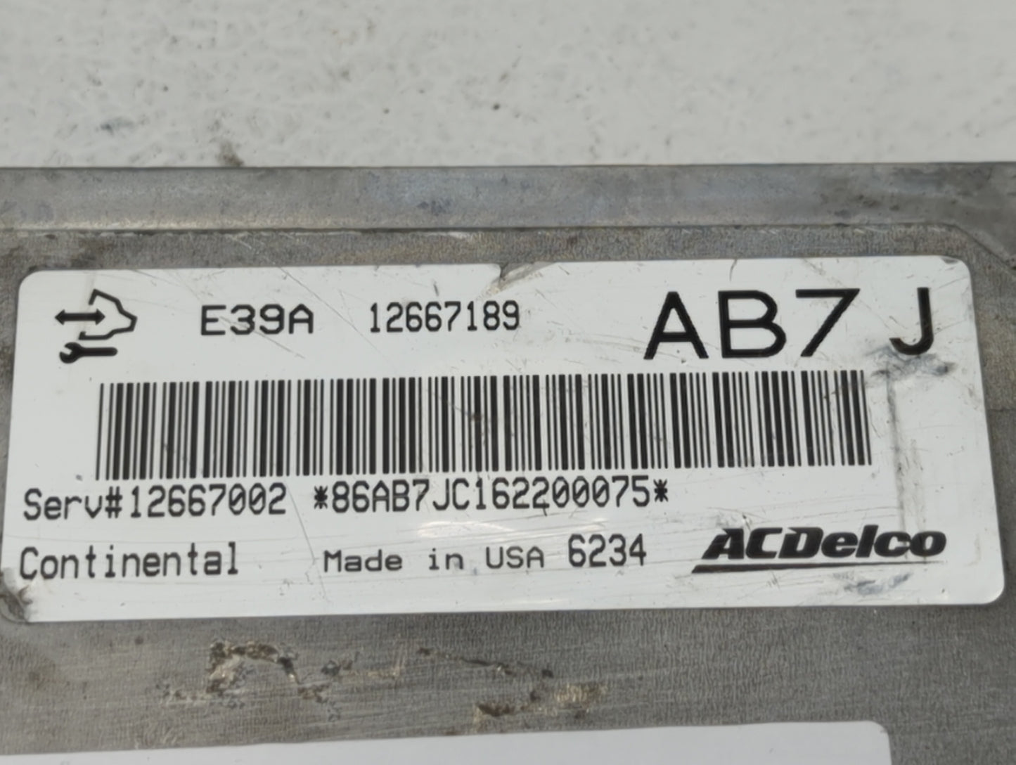 2017 Gmc Terrain PCM Engine Control Computer ECU ECM PCU OEM P/N:12667189 Fits Fits 2018 2019 2020 OEM Used Auto Parts - Oem