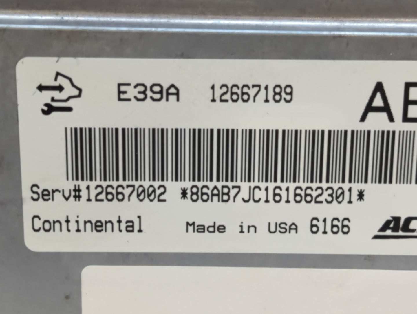 2017 Gmc Terrain PCM Engine Control Computer ECU ECM PCU OEM P/N:12667189 Fits Fits 2018 2019 2020 OEM Used Auto Parts - Oem