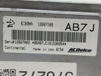 2017 Gmc Terrain PCM Engine Control Computer ECU ECM PCU OEM P/N:12667189 Fits Fits 2018 2019 2020 OEM Used Auto Parts - Oem