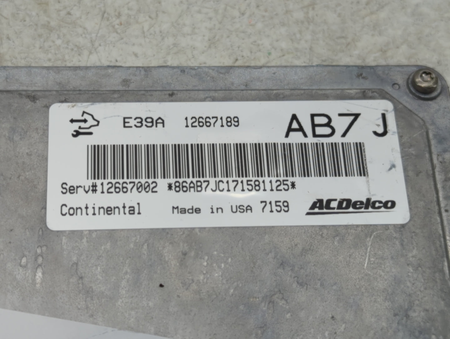 2017 Gmc Terrain PCM Engine Control Computer ECU ECM PCU OEM P/N:12667189 Fits Fits 2018 2019 2020 OEM Used Auto Parts - Oem