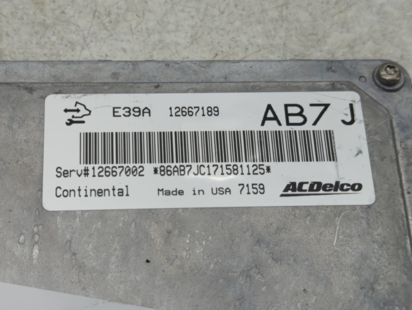 2017 Gmc Terrain PCM Engine Control Computer ECU ECM PCU OEM P/N:12667189 Fits Fits 2018 2019 2020 OEM Used Auto Parts - Oem
