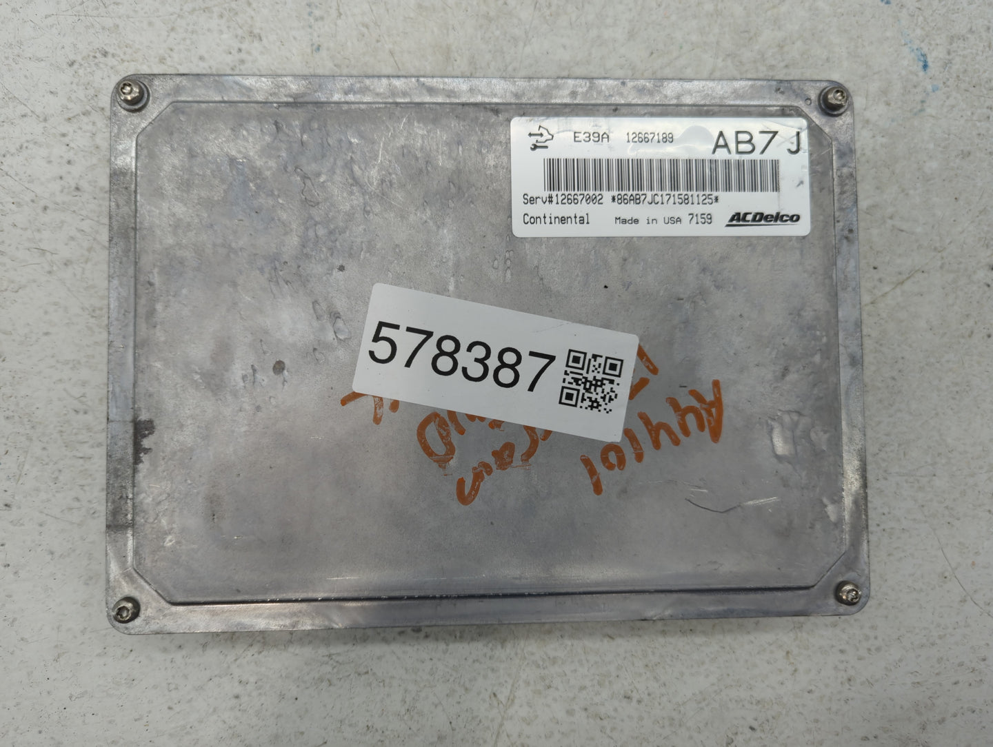 2017 Gmc Terrain PCM Engine Control Computer ECU ECM PCU OEM P/N:12667189 Fits Fits 2018 2019 2020 OEM Used Auto Parts - Oem