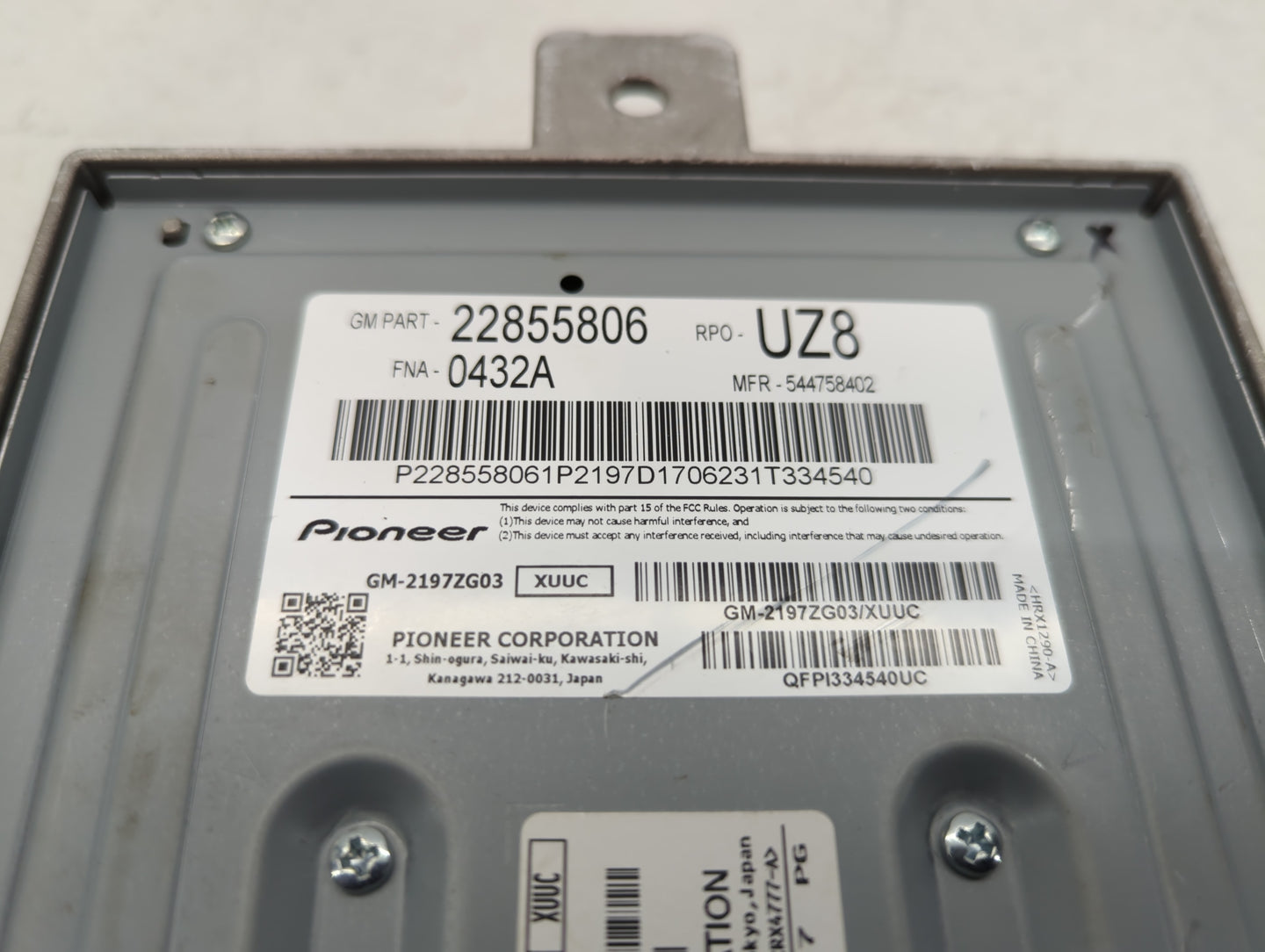 2010-2017 Gmc Terrain Radio AM FM Cd Player Receiver Replacement P/N:22855806 Fits Fits 2010 2011 2012 2013 2014 2015 2016 2