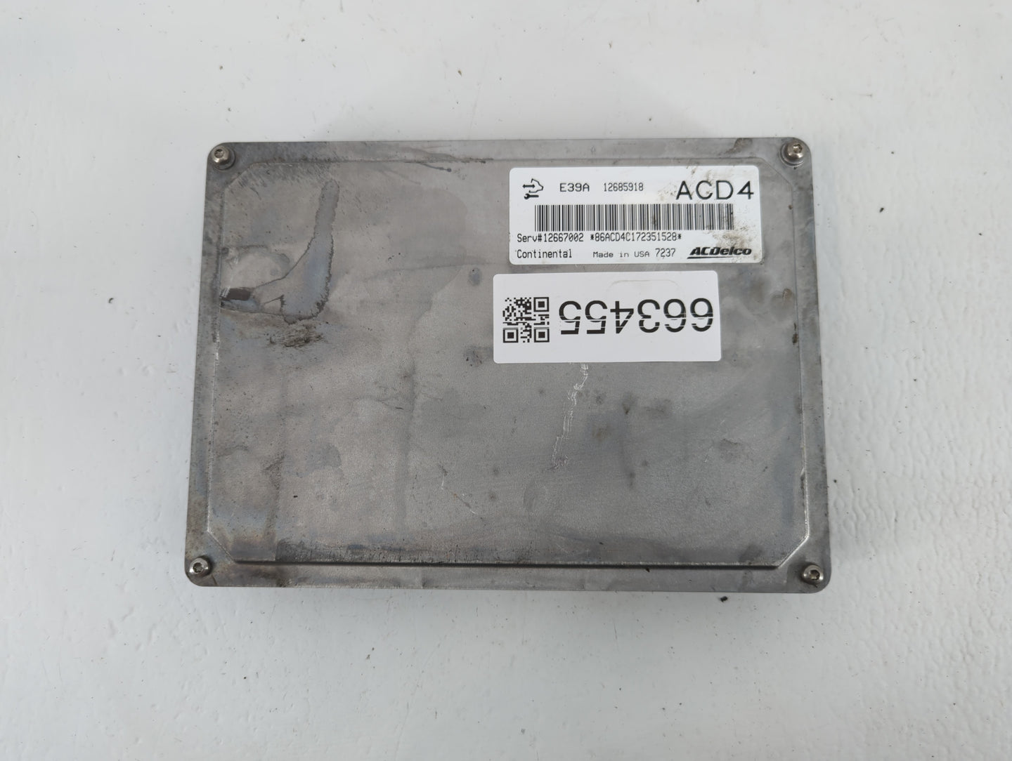 2017 Gmc Terrain PCM Engine Control Computer ECU ECM PCU OEM P/N:E39A 12685918 Fits Fits 2018 2019 2020 OEM Used Auto Parts 