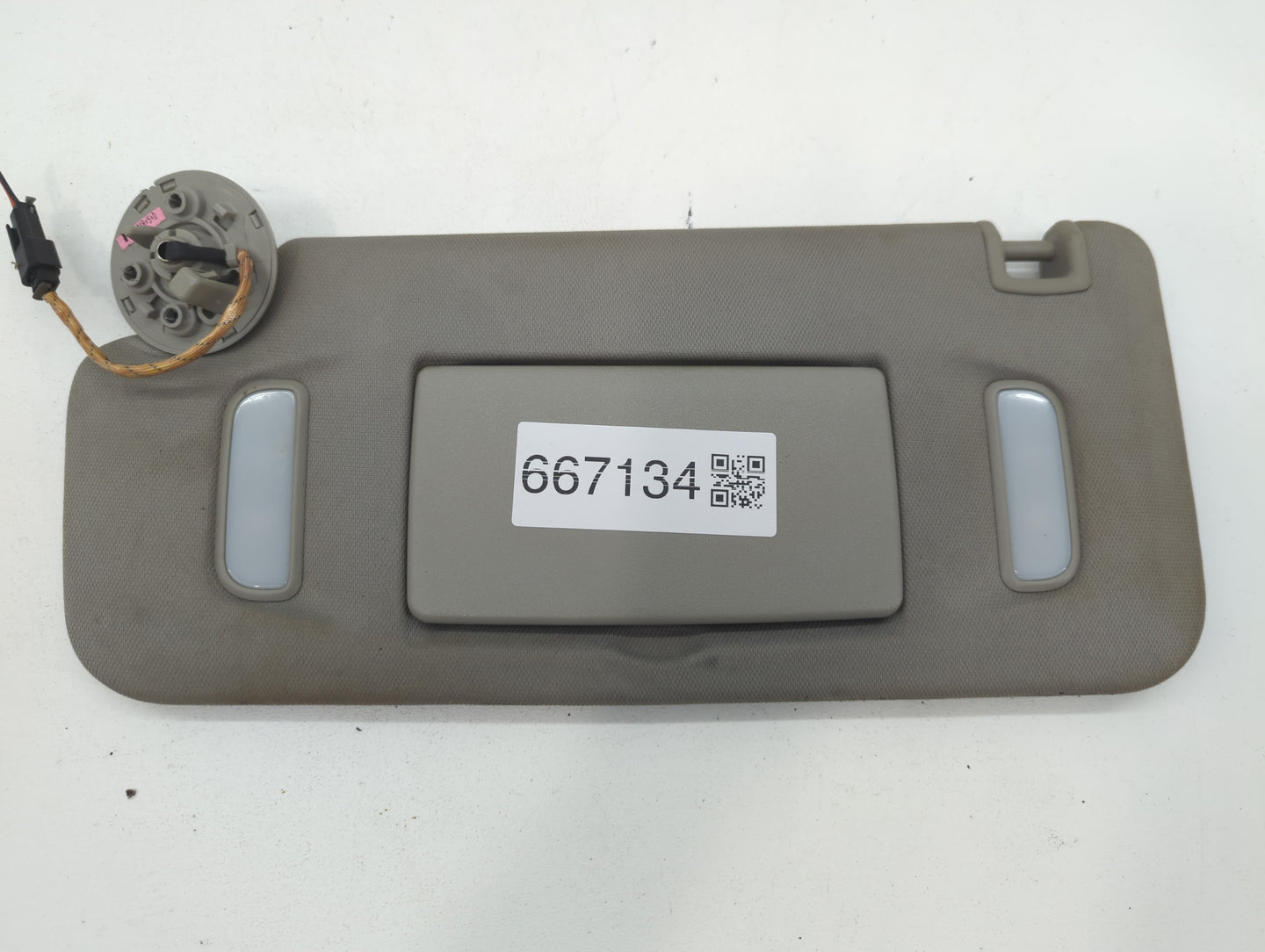 2017 Gmc Terrain Sun Visor Shade Replacement Passenger Right Mirror Fits OEM Used Auto Parts - Oemusedautoparts1.com