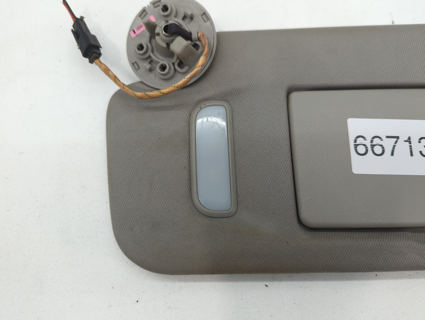 2017 Gmc Terrain Sun Visor Shade Replacement Passenger Right Mirror Fits OEM Used Auto Parts - Oemusedautoparts1.com