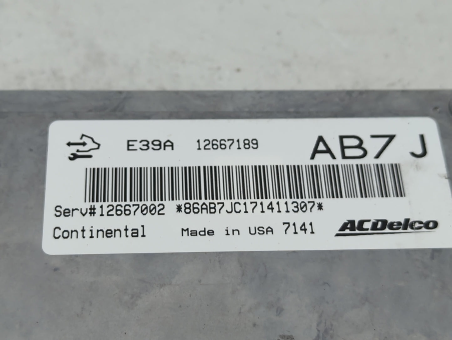 2017 Gmc Terrain PCM Engine Control Computer ECU ECM PCU OEM P/N:12667189 12667002 Fits Fits 2018 2019 2020 OEM Used Auto Pa