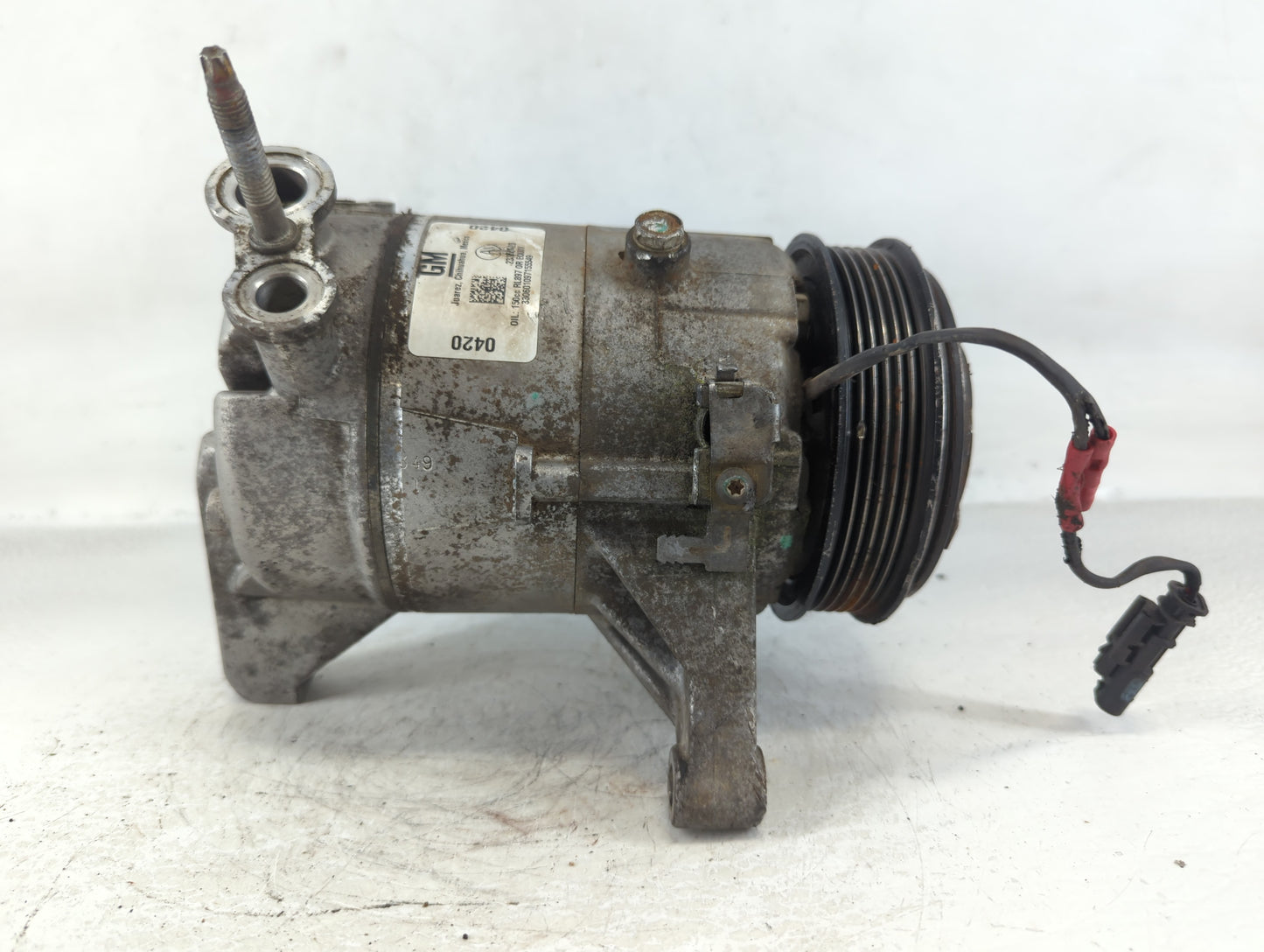 2016-2017 Gmc Terrain Air Conditioning A/c Ac Compressor Oem - Oemusedautoparts1.com
