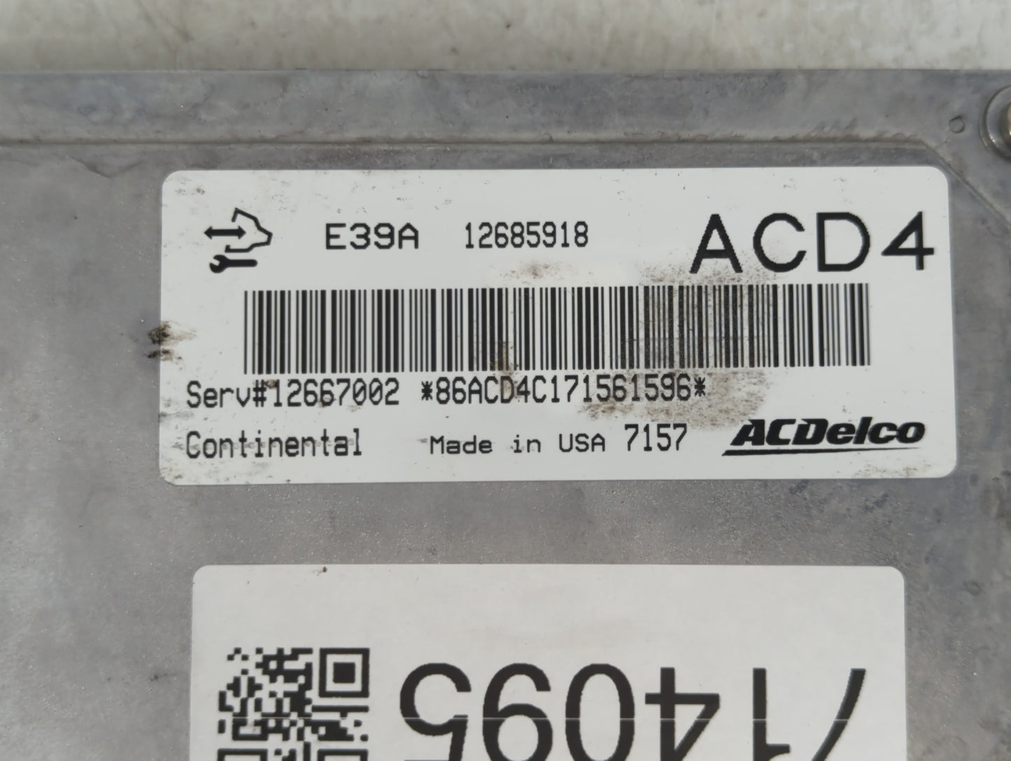 2017 Gmc Terrain PCM Engine Control Computer ECU ECM PCU OEM P/N:12667002 E39A 12685918 Fits Fits 2018 2019 2020 OEM Used Au