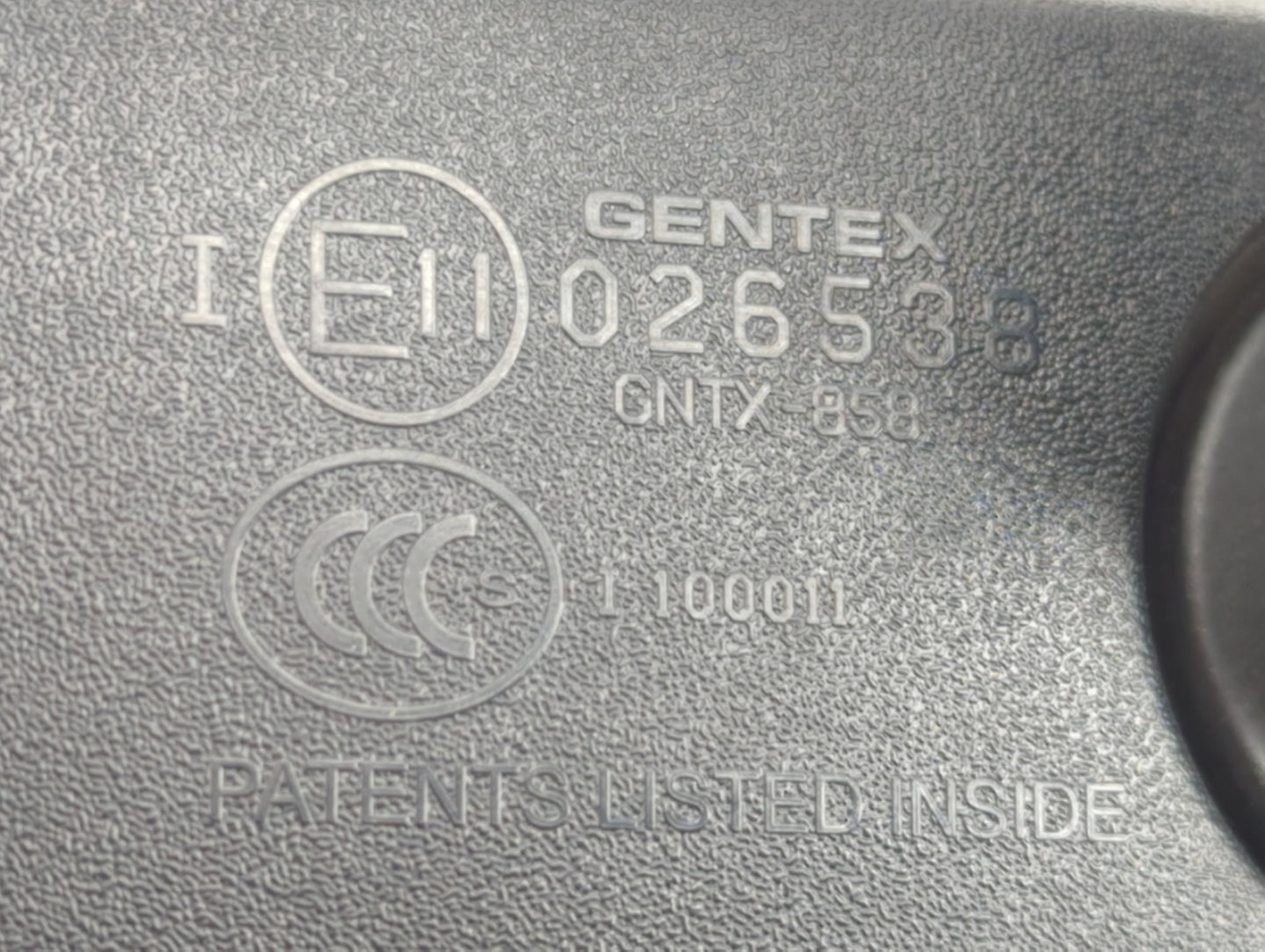 2010-2017 Gmc Terrain Interior Rear View Mirror Replacement OEM P/N:E11026538 Fits OEM Used Auto Parts - Oemusedautoparts1.c