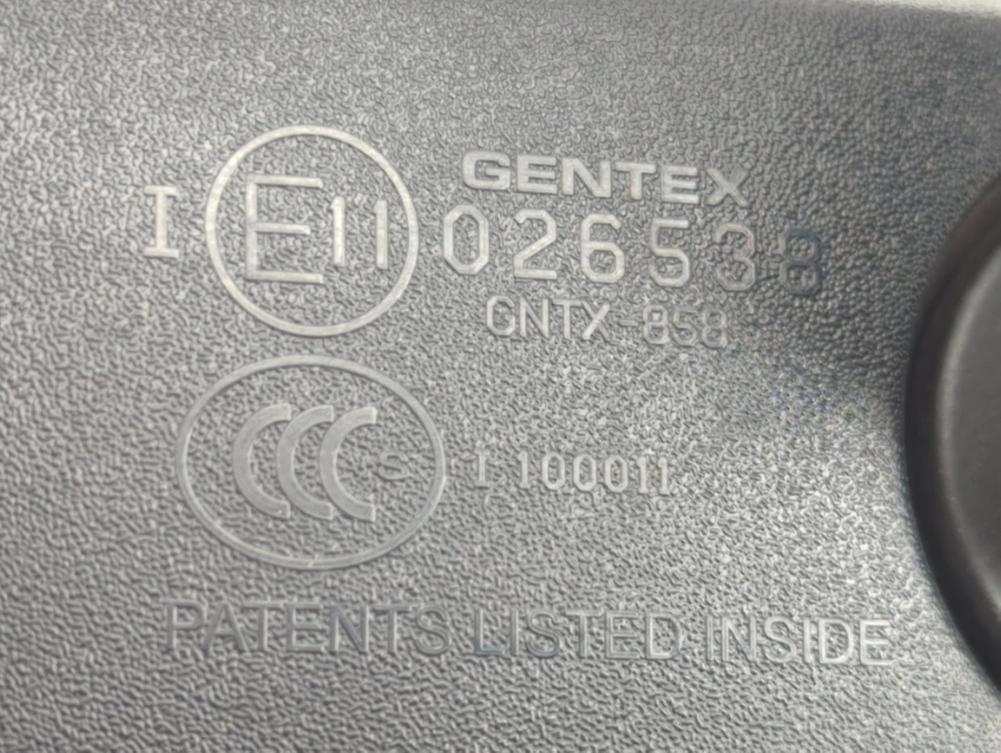 2010-2017 Gmc Terrain Interior Rear View Mirror Replacement OEM P/N:E11026538 Fits OEM Used Auto Parts - Oemusedautoparts1.c
