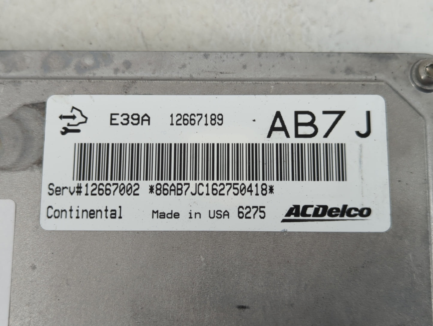 2017 Gmc Terrain PCM Engine Control Computer ECU ECM PCU OEM P/N:12667002 12667189 Fits Fits 2018 2019 2020 OEM Used Auto Pa