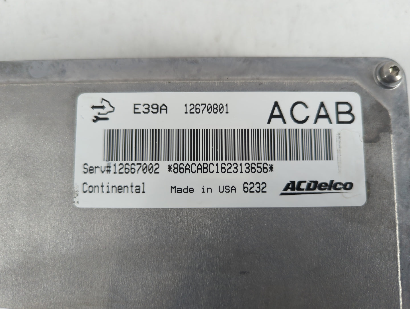 2017 Gmc Terrain PCM Engine Control Computer ECU ECM PCU OEM P/N:12667002 12670801 Fits Fits 2018 2019 2020 OEM Used Auto Pa