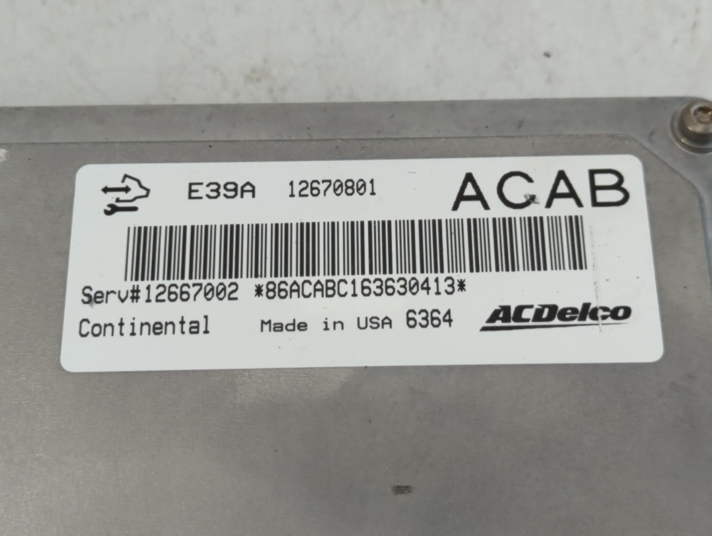 2017 Gmc Terrain PCM Engine Control Computer ECU ECM PCU OEM P/N:12670801 Fits Fits 2018 2019 2020 OEM Used Auto Parts - Oem