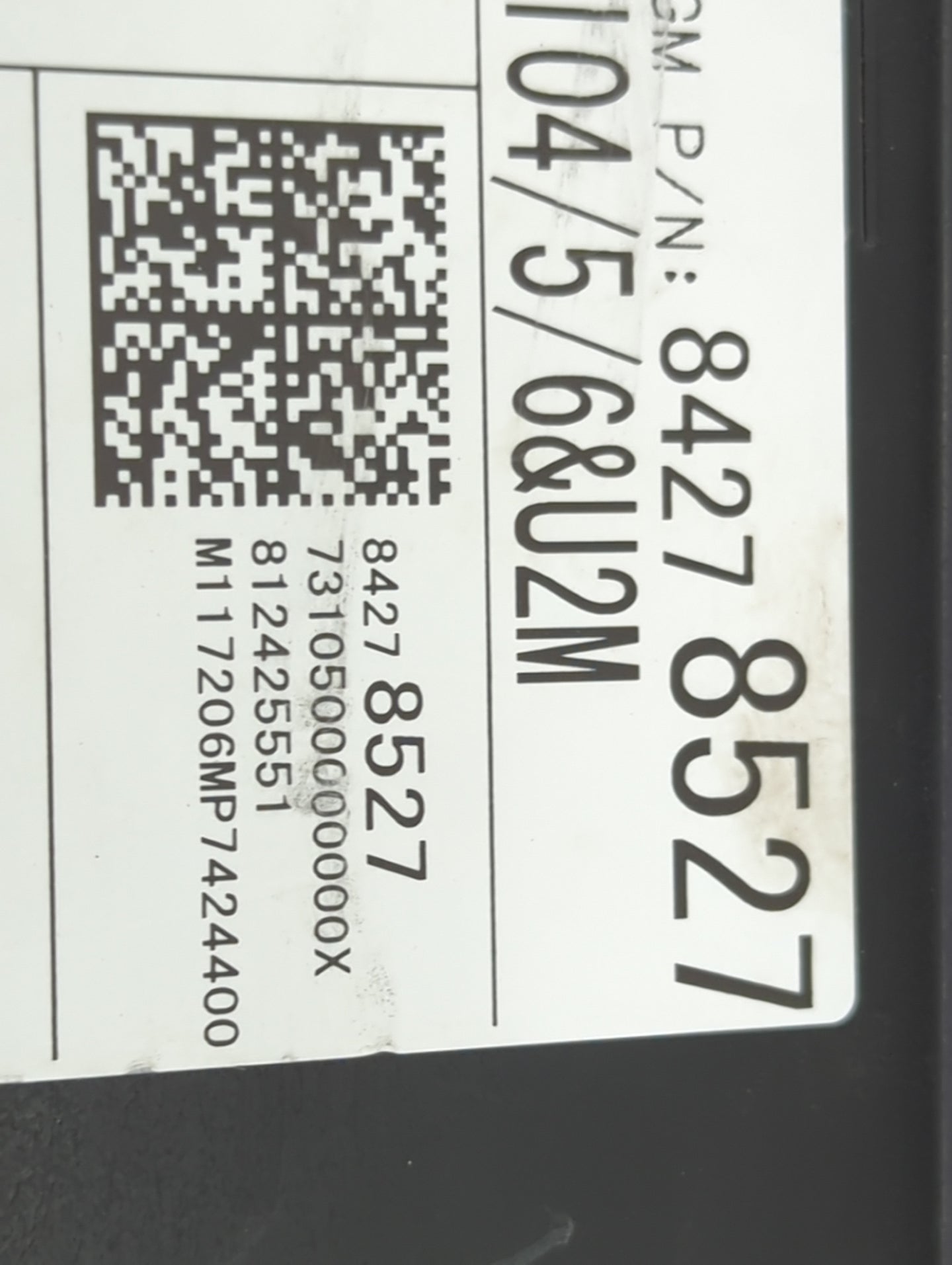 2017-2018 Gmc Yukon Radio AM FM Cd Player Receiver Replacement P/N:84278527 Fits Fits 2017 2018 2019 OEM Used Auto Parts - O