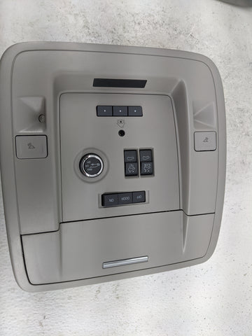 2015-2020 Gmc Yukon Overhead Console W/rear Climate Control Gray 1483372