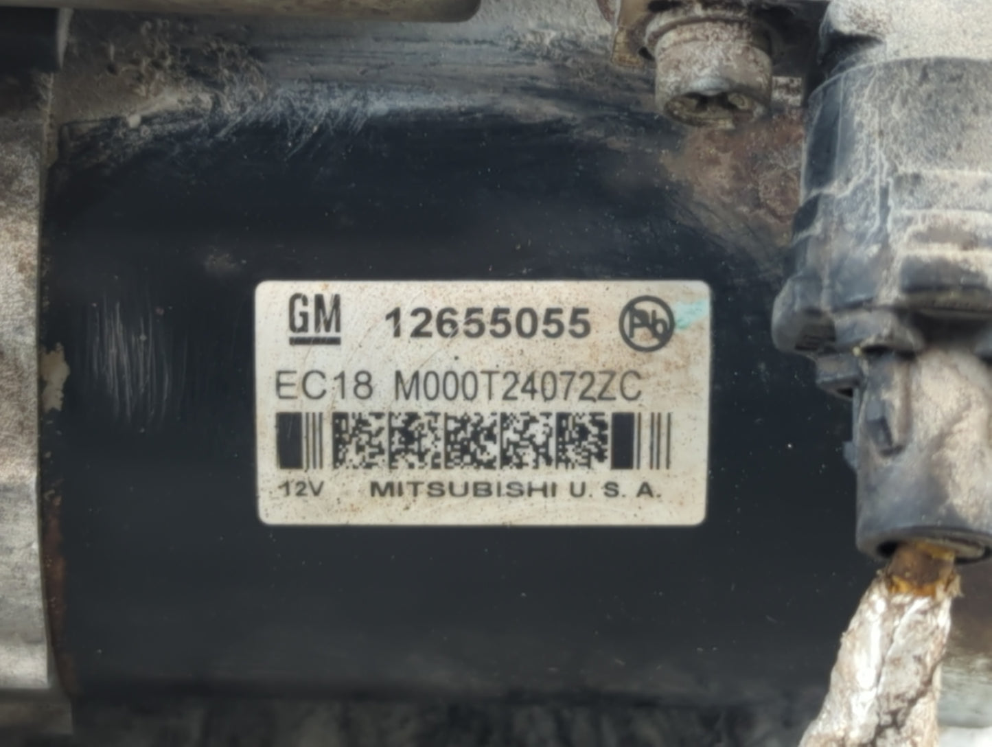 2015-2020 Gmc Yukon Car Starter Motor Solenoid OEM P/N:M000T24072ZC 12655055 Fits Fits 2014 2015 2016 2017 2018 2019 2020 20