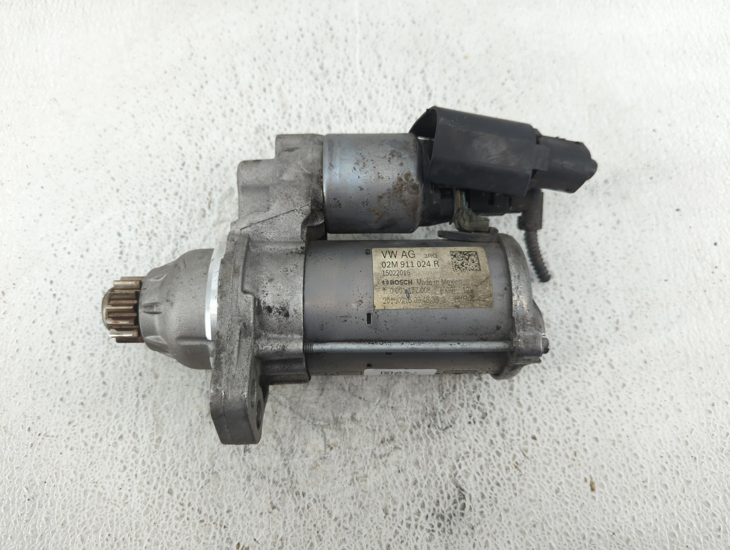 2017 Gmc Yukon Xl Car Starter Motor Solenoid OEM P/N:02M 911 024 R Fits Fits 2014 2015 2016 2018 2019 2020 2021 OEM Used Aut