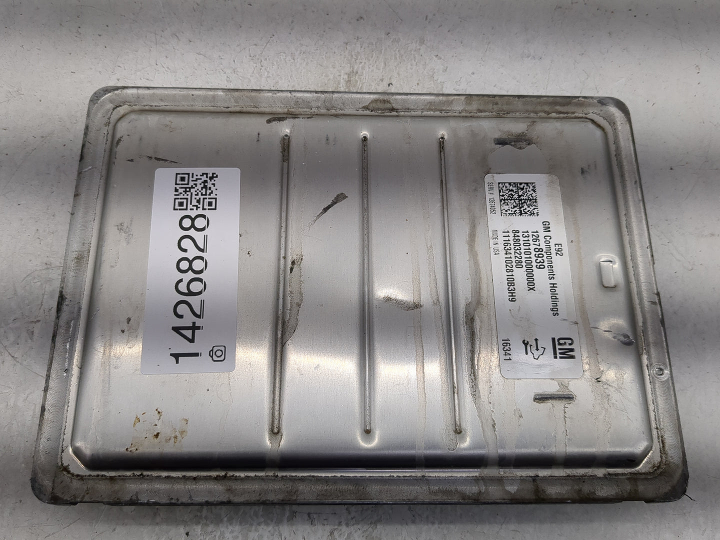 2017 Gmc Yukon Xl 1500 PCM Engine Control Computer ECU ECM PCU OEM P/N:848032280 12678939 Fits Fits 2016 2018 OEM Used Auto 