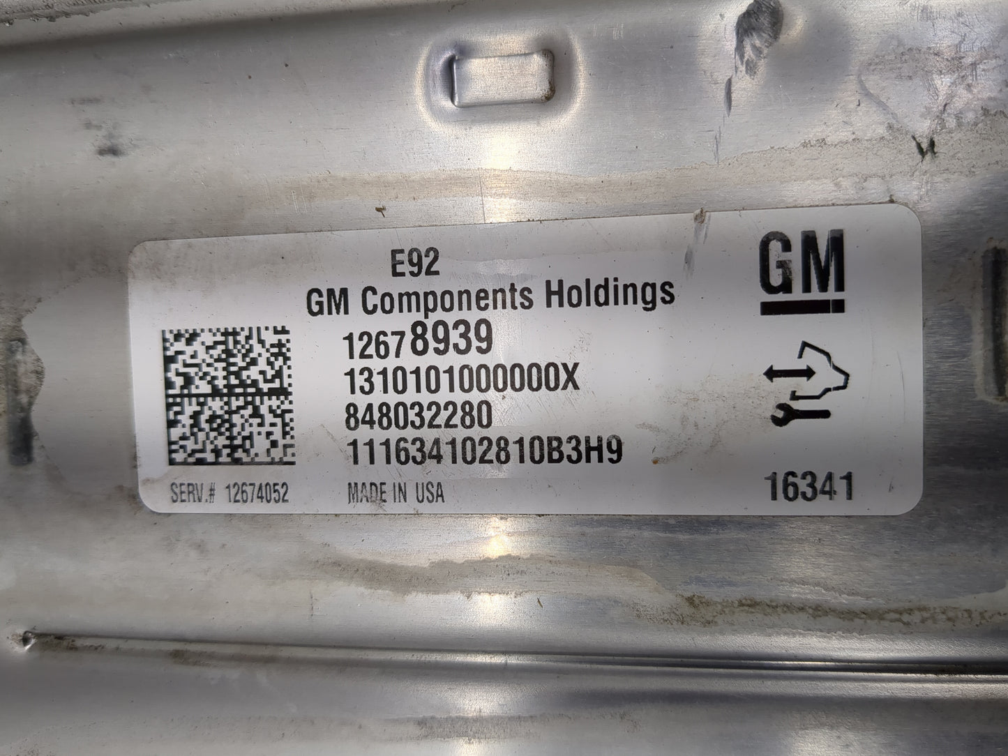 2017 Gmc Yukon Xl 1500 PCM Engine Control Computer ECU ECM PCU OEM P/N:848032280 12678939 Fits Fits 2016 2018 OEM Used Auto 