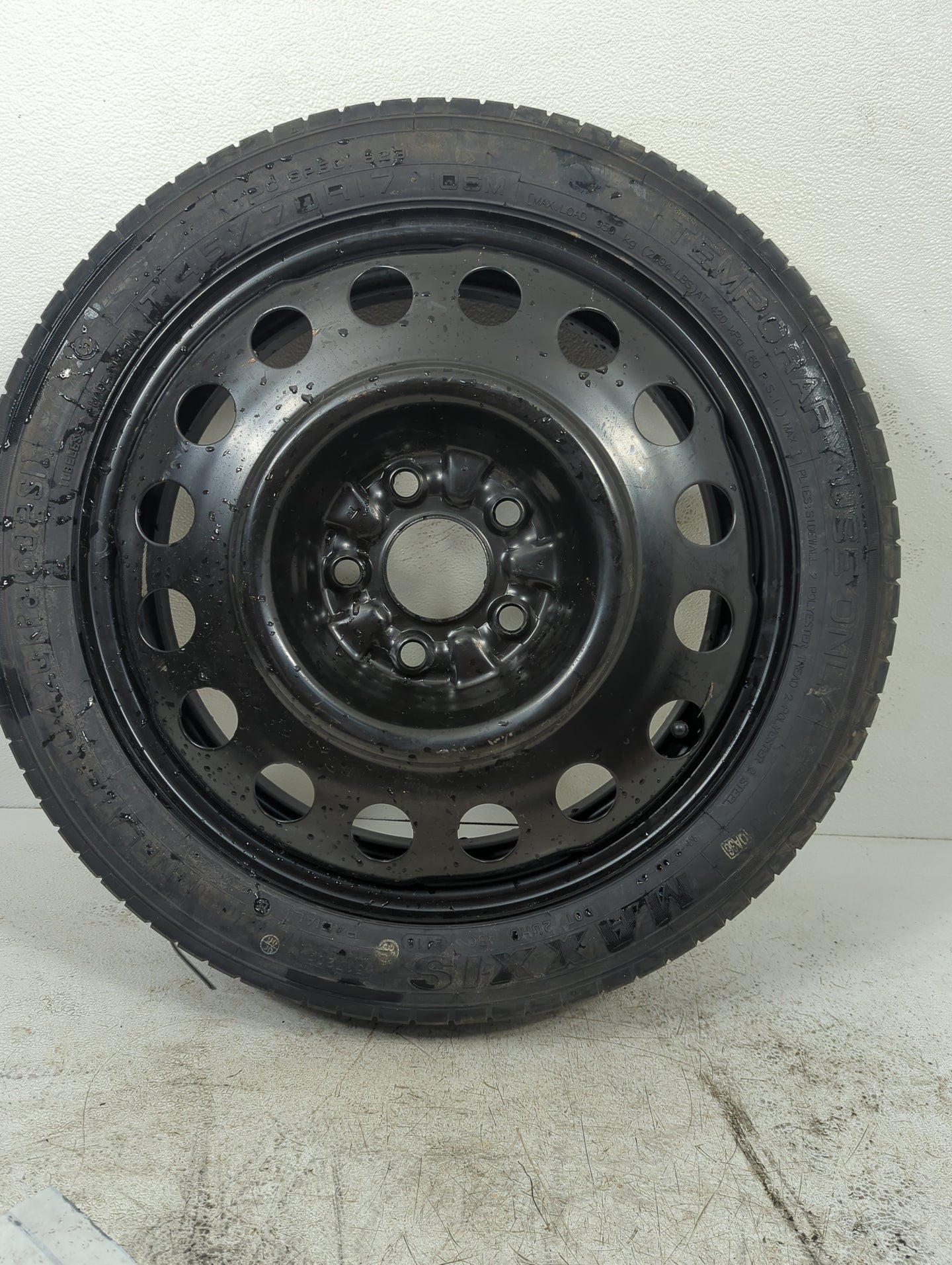 2017 Gmc Terrain Terrai Spare Donut Tire Wheel Rim Oem - Oemusedautoparts1.com