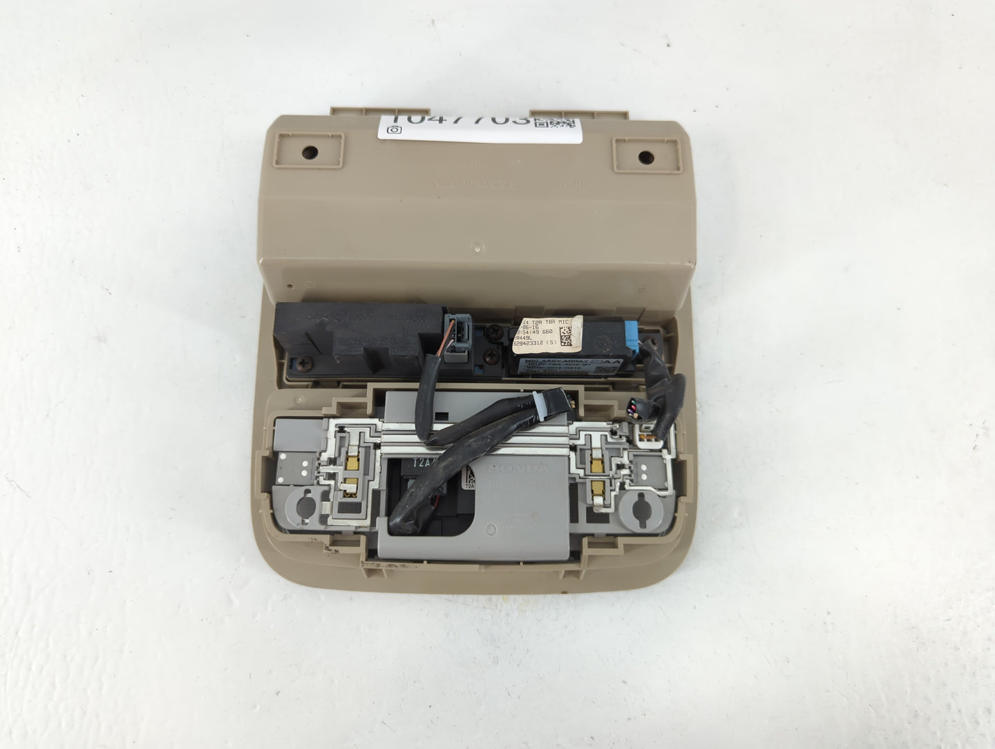 2017 Honda Accord Overhead Roof Console - Oemusedautoparts1.com