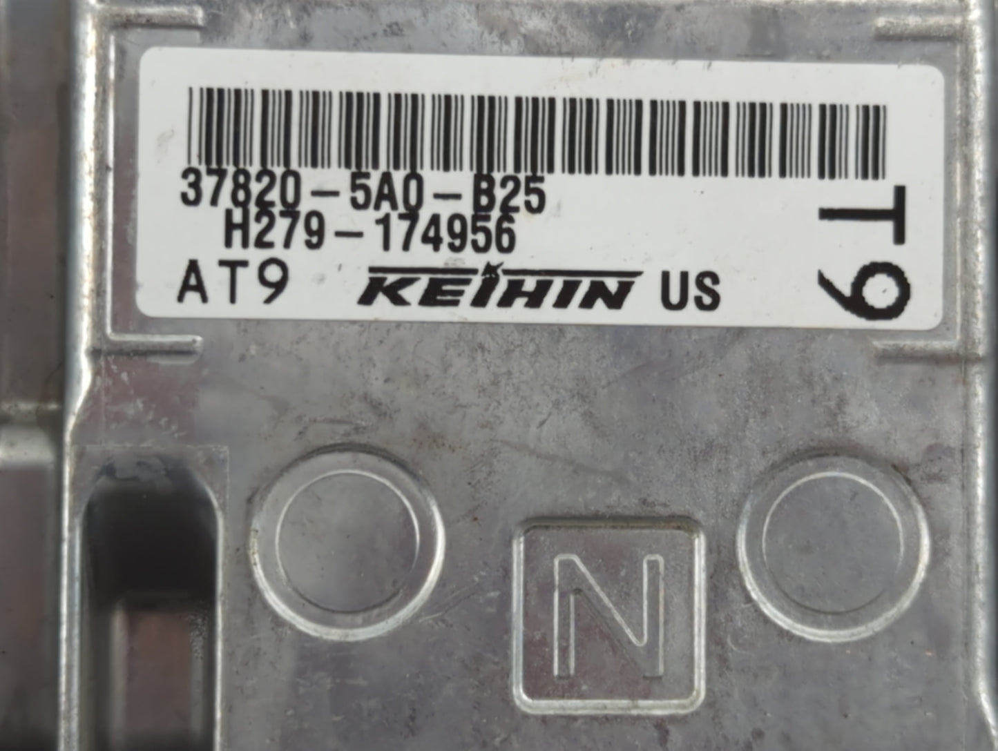 2016-2017 Honda Accord PCM Engine Control Computer ECU ECM PCU OEM P/N:37820-5A0-B25 Fits Fits 2016 2017 OEM Used Auto Parts