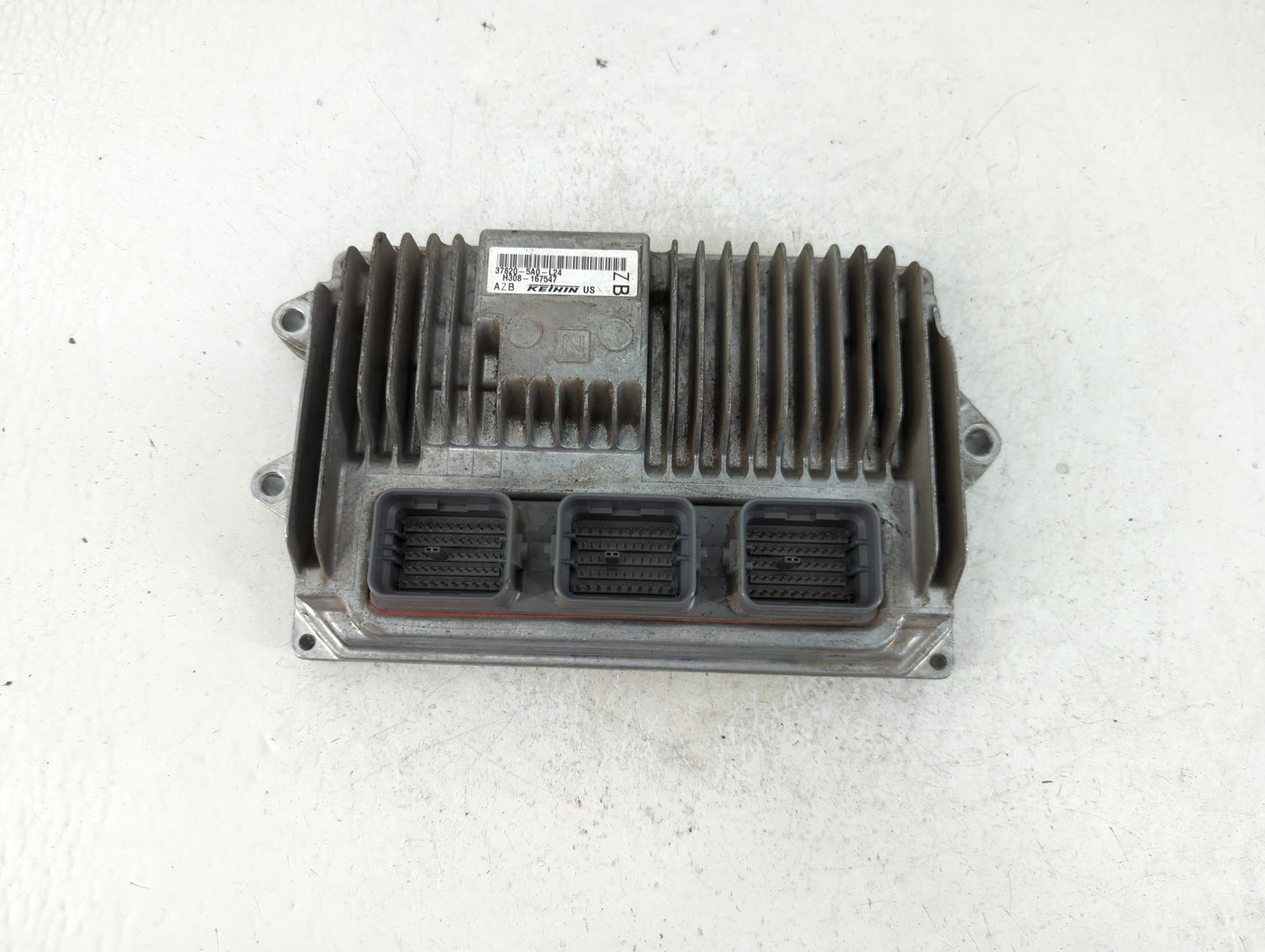 2016-2017 Honda Accord PCM Engine Control Computer ECU ECM PCU OEM P/N:37820-5A0-L24 Fits Fits 2016 2017 OEM Used Auto Parts