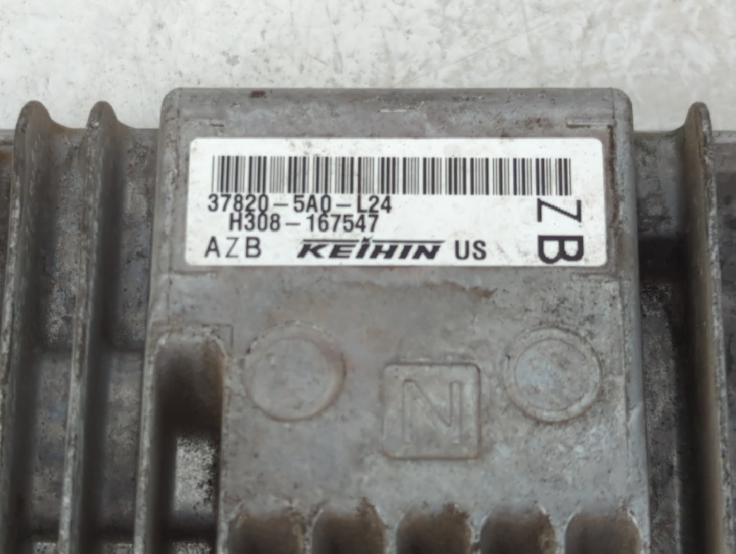 2016-2017 Honda Accord PCM Engine Control Computer ECU ECM PCU OEM P/N:37820-5A0-L24 Fits Fits 2016 2017 OEM Used Auto Parts