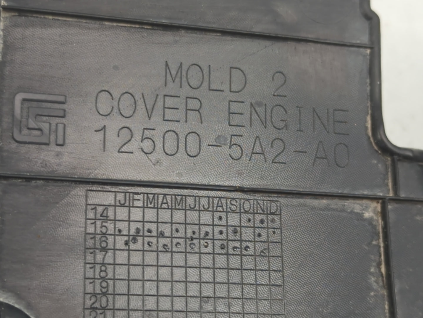 2017 Honda Accord Engine Cover - Oemusedautoparts1.com