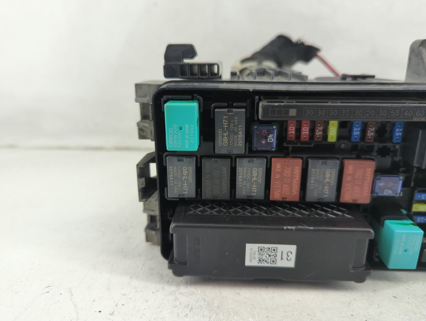 2017 Honda Accord Fusebox Fuse Box Panel Relay Module P/N:00612193153 Fits OEM Used Auto Parts - Oemusedautoparts1.com