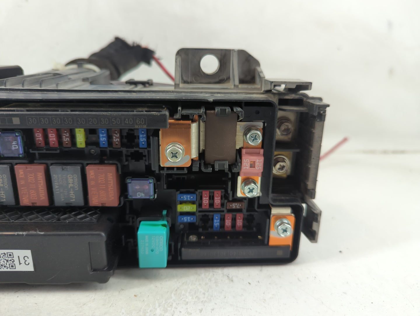 2017 Honda Accord Fusebox Fuse Box Panel Relay Module P/N:00612193153 Fits OEM Used Auto Parts - Oemusedautoparts1.com