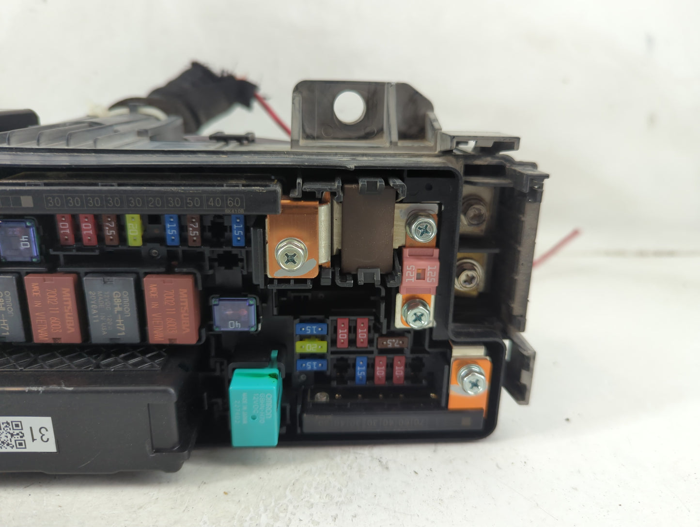 2017 Honda Accord Fusebox Fuse Box Panel Relay Module P/N:00612193153 Fits OEM Used Auto Parts - Oemusedautoparts1.com
