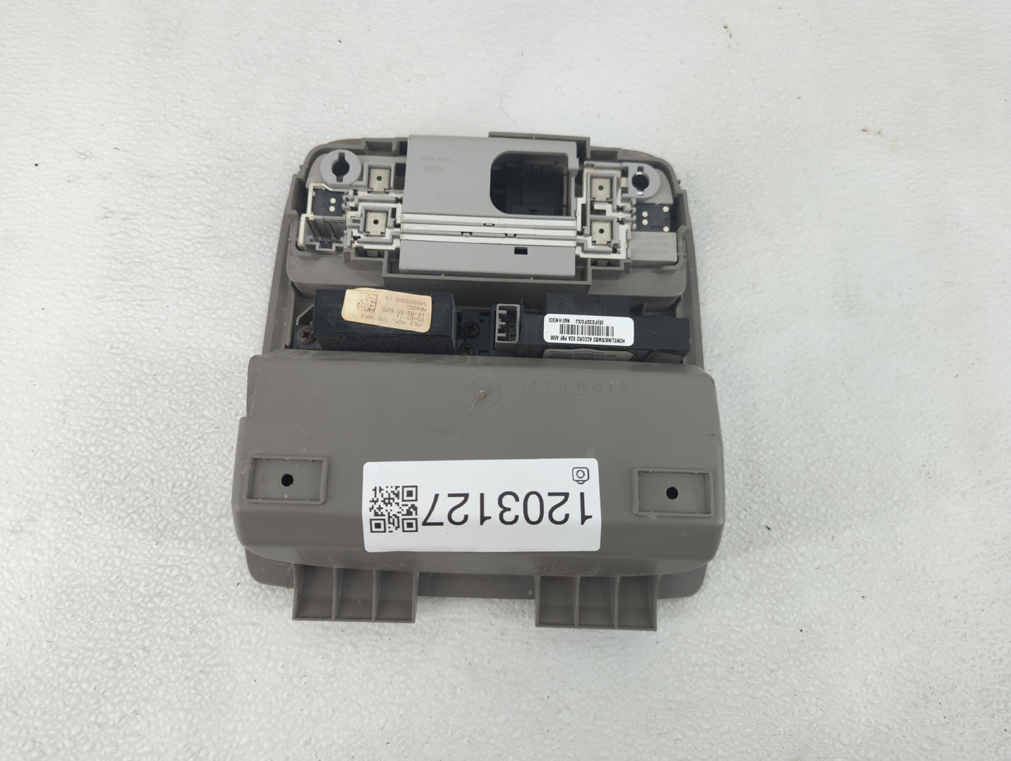 2017 Honda Accord Overhead Roof Console - Oemusedautoparts1.com