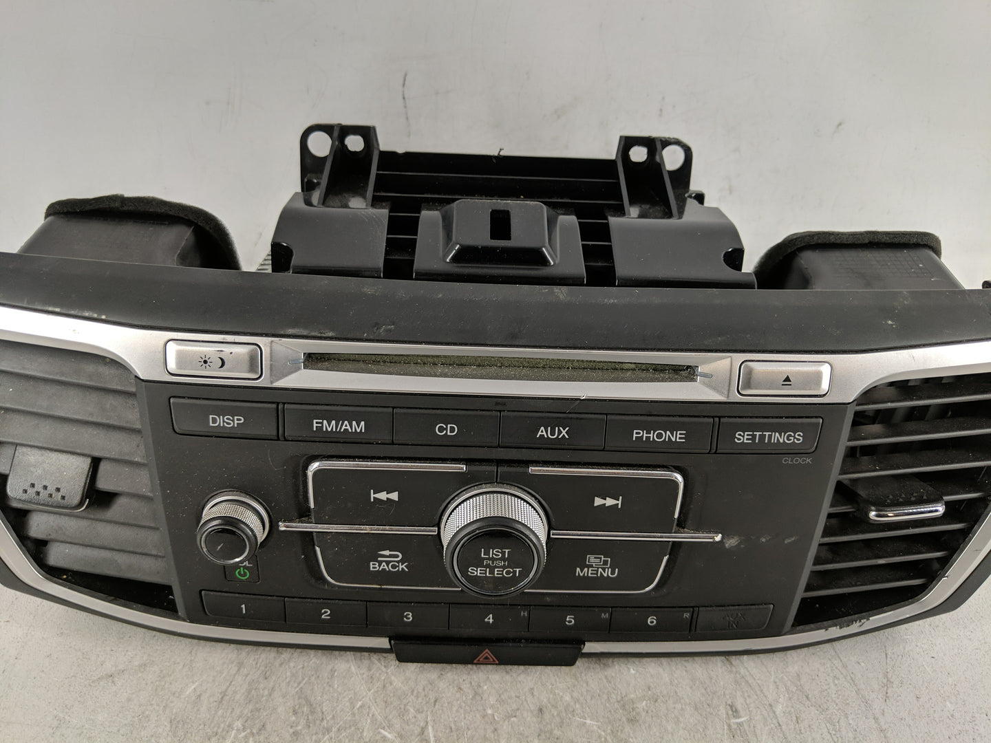 2016-2017 Honda Accord Radio AM FM Cd Player Receiver Replacement P/N:39100-T2F-A001 Fits Fits 2016 2017 OEM Used Auto Parts