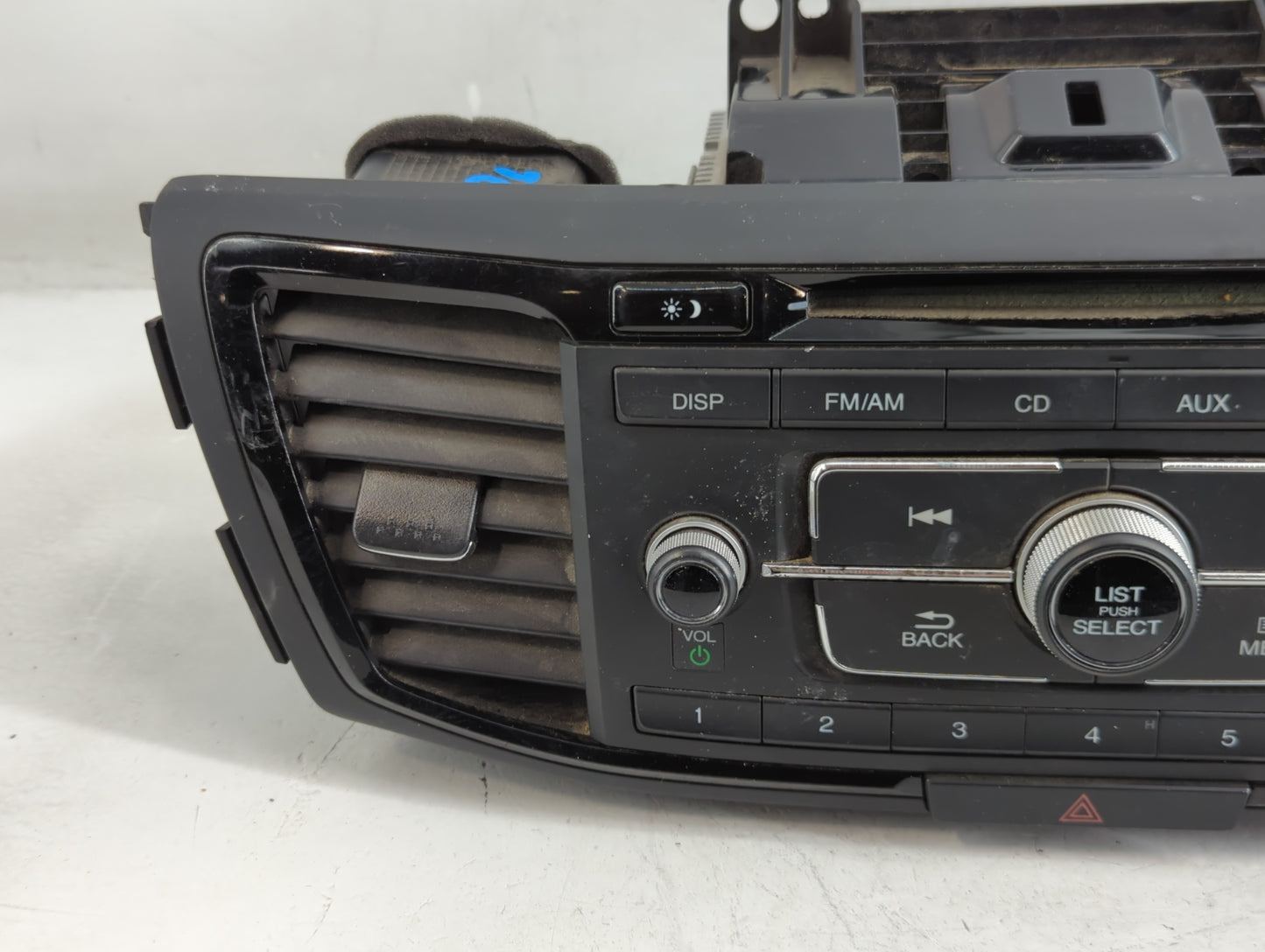 2017 Honda Accord Radio AM FM Cd Player Receiver Replacement P/N:39100-T2F-A200 Fits OEM Used Auto Parts - Oemusedautoparts1