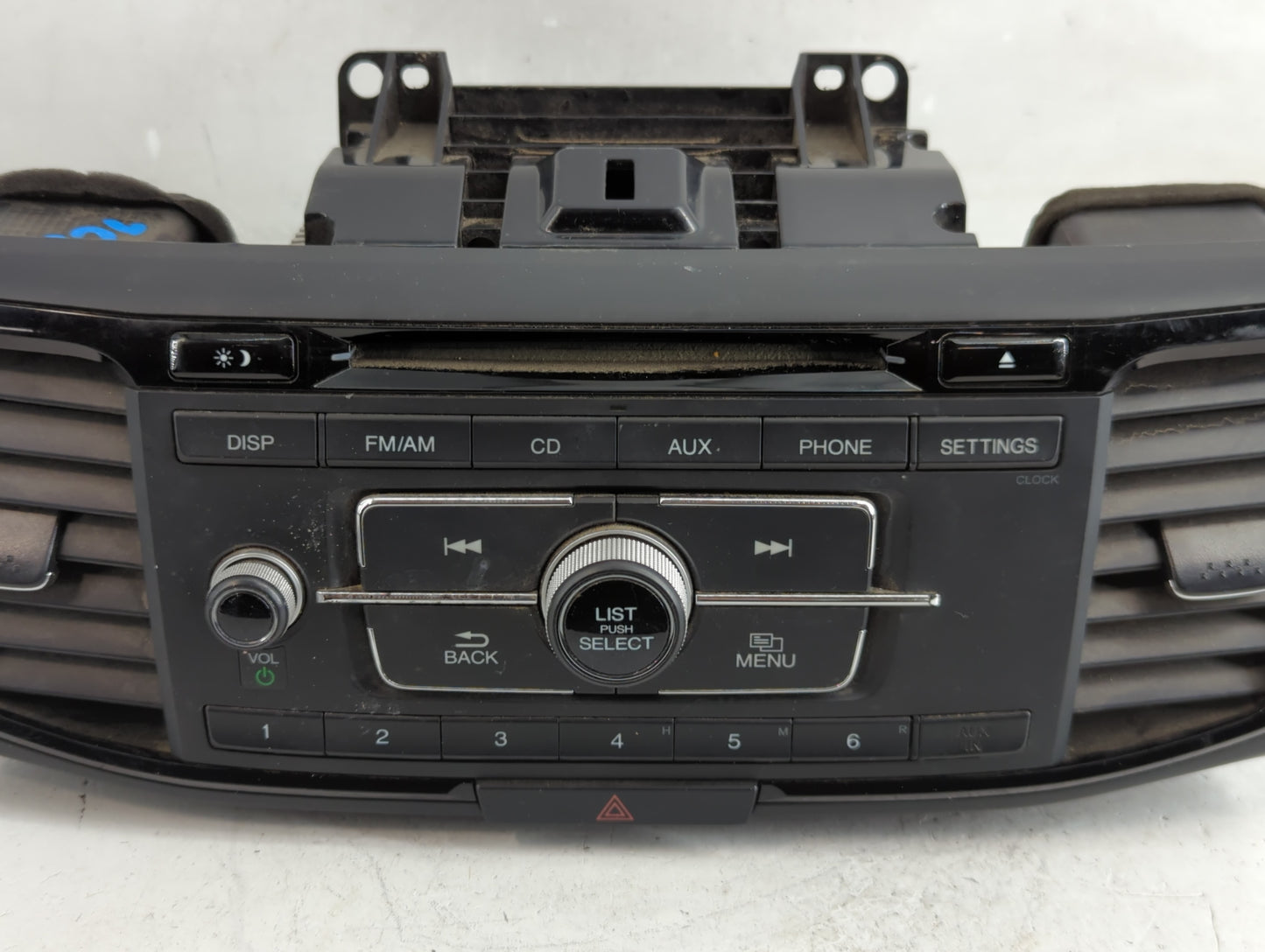2017 Honda Accord Radio AM FM Cd Player Receiver Replacement P/N:39100-T2F-A200 Fits OEM Used Auto Parts - Oemusedautoparts1