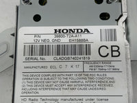 2016-2017 Honda Accord Radio AM FM Cd Player Receiver Replacement P/N:39800-T2A-A11 Fits Fits 2016 2017 OEM Used Auto Parts 