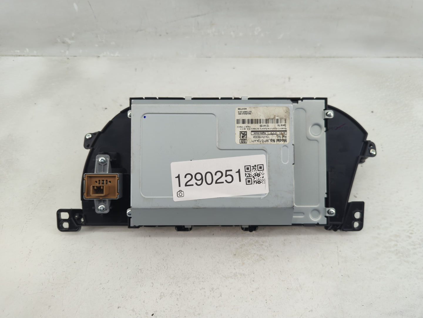Honda Accord Information-gps-tv Control Module 39710-t2a-a71 - Oemusedautoparts1.com