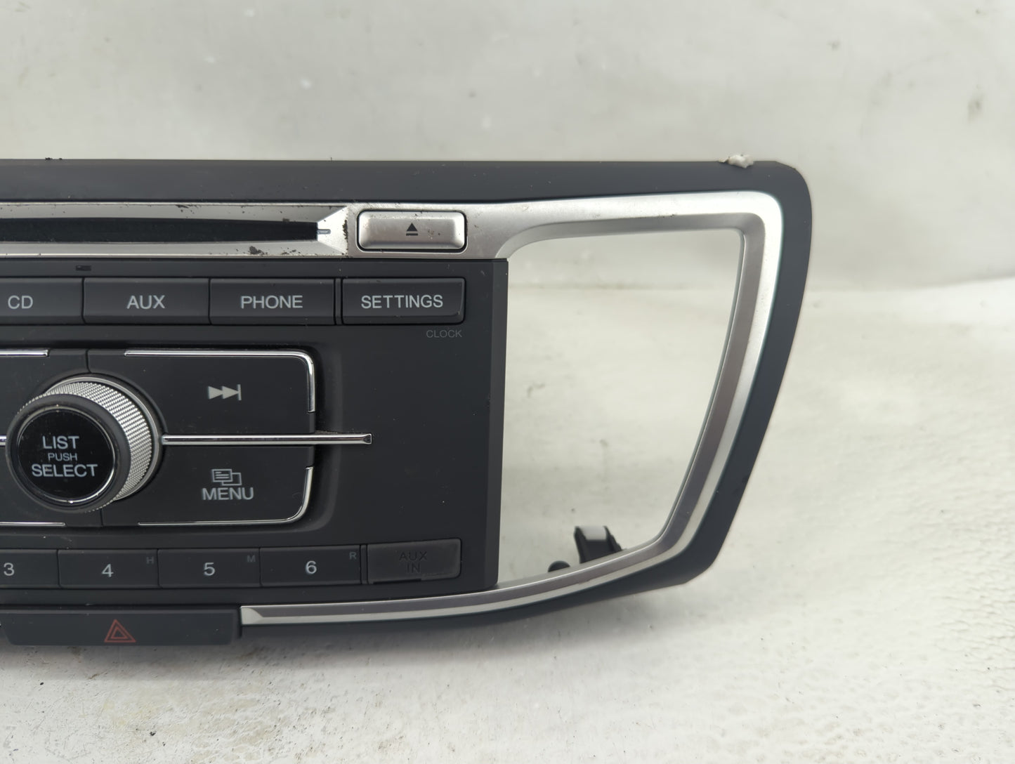 2016-2017 Honda Accord Radio Control Panel - Oemusedautoparts1.com
