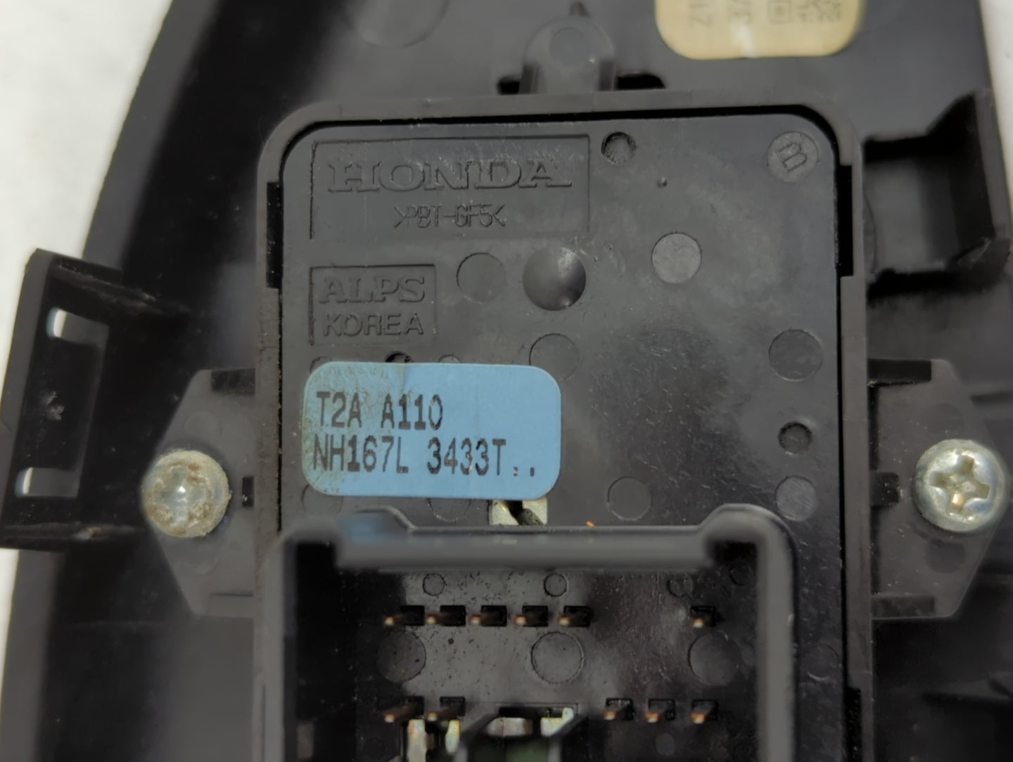 2013-2017 Honda Accord Master Power Window Switch Replacement Driver Side Left Fits Fits 2013 2014 2015 2016 2017 OEM Used A